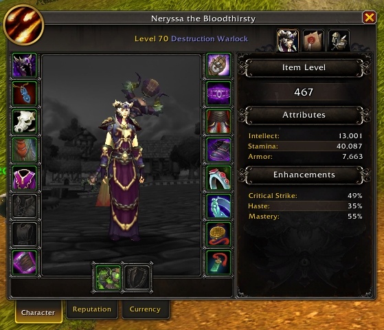 MoP Remix Post-Event Item Level Possibly Increased to ilvl467 