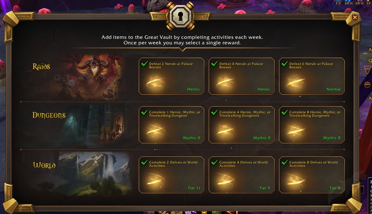 Use Raidbots to Find Your Best Great Vault DPS Upgrade in The War