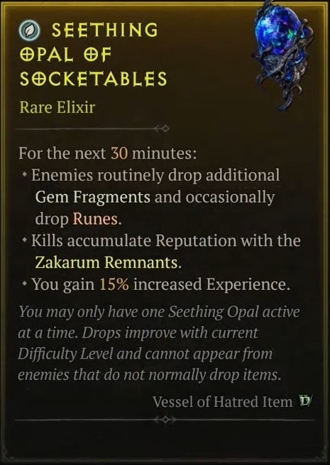 Everything You Need to Know About Seething Opals - Diablo 4 Season 