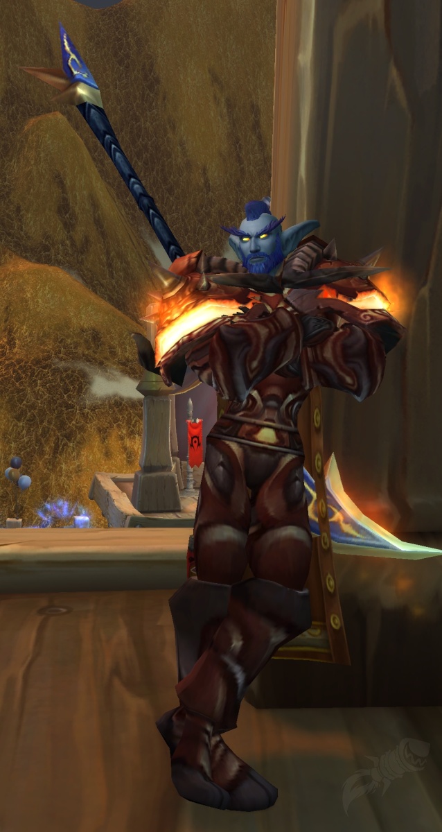 Night Elf Mohawk NPC World of Warcraft