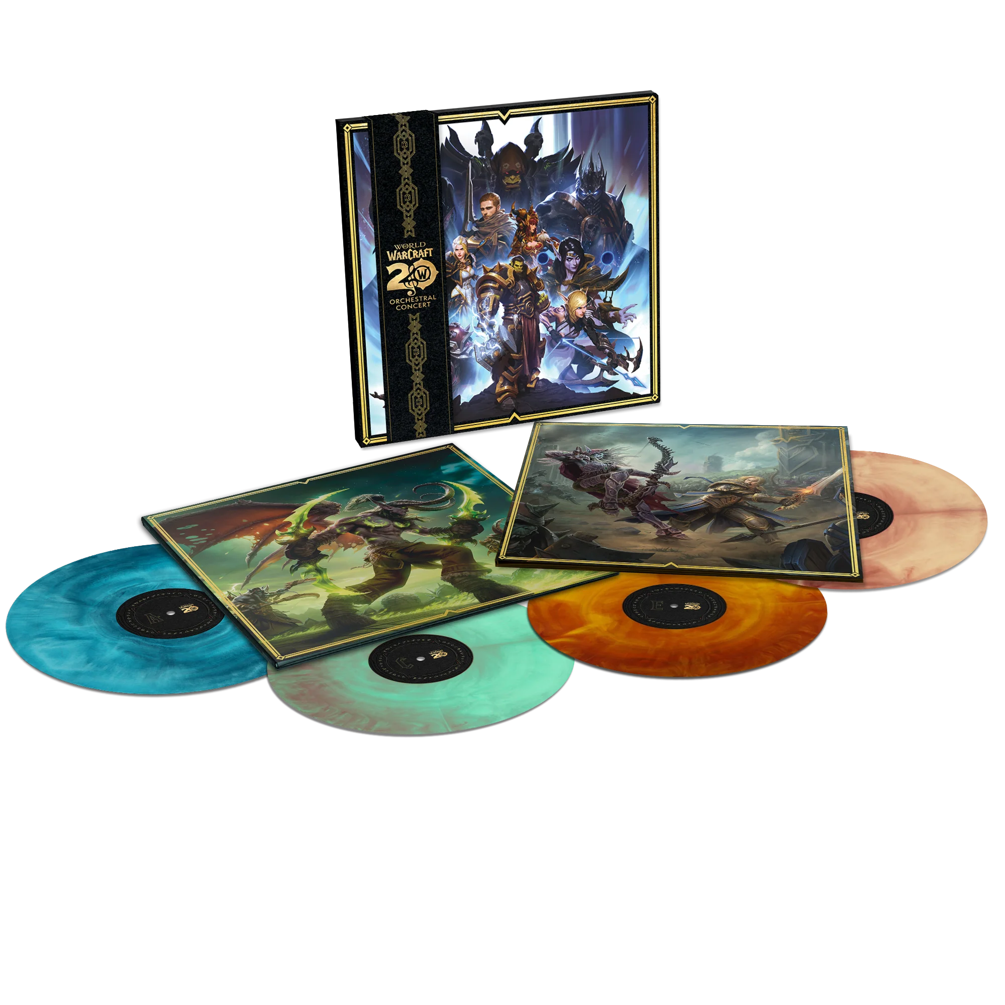 World of Warcraft: 20 Years of Music 4XLP Vinyl Records Pre-Order