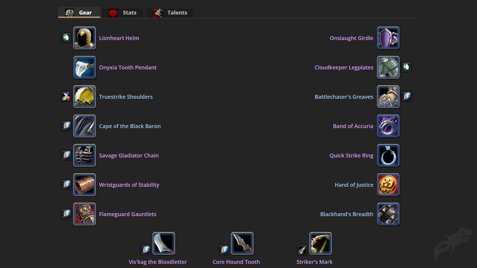 Best-in-Slot Gear For Every Class &amp; Specialization in WoW Classic 