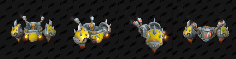 Salvaged Goblin Gazillionaire's Flying Machine