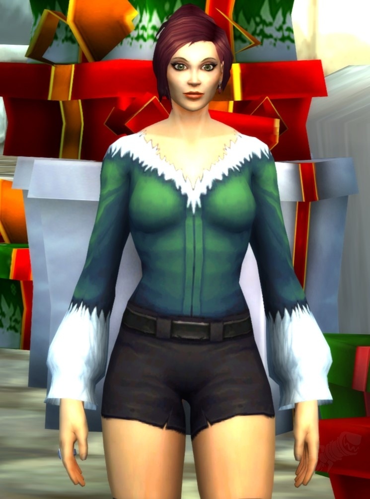 Festive Green Holiday Coat - Item - World of Warcraft