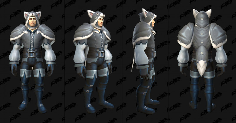 Woodland Attire of the Grey Wolf