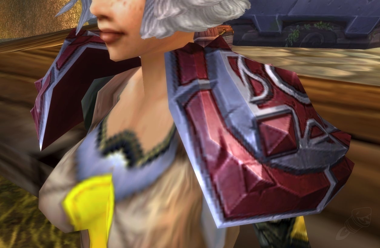 Crusader's Ornamented Spaulders Item World of Warcraft