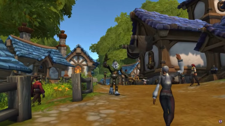 Жилые кварталы игроков в World of Warcraft: Midnight 36 Деревня Альянса