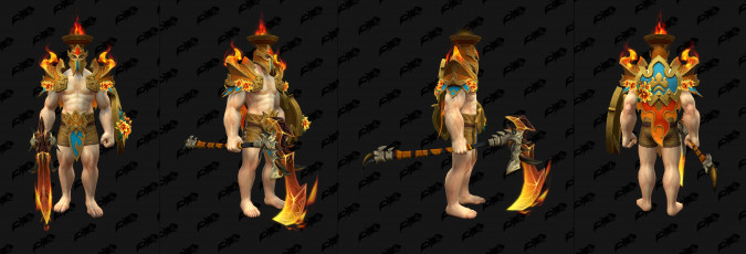 Midsummer Grand Fire Festival weapons and armor