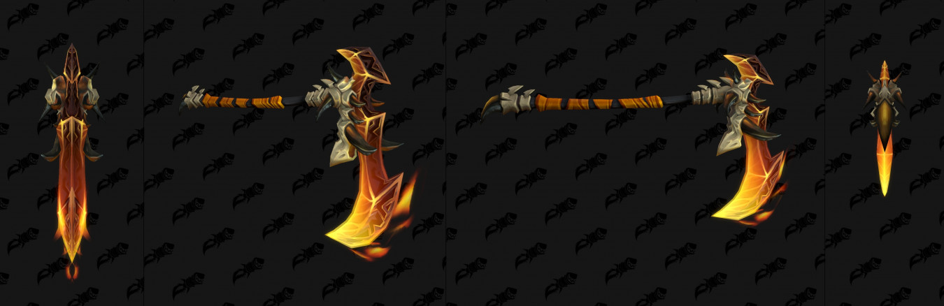 New Midsummer flame scythe