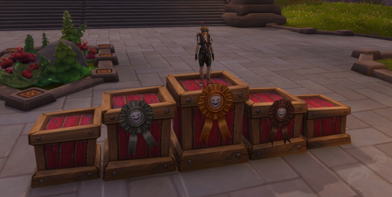 Winner's Podium