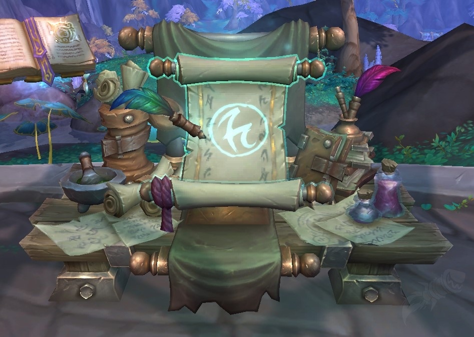 Scribe's Drafting Table - Object - World of Warcraft