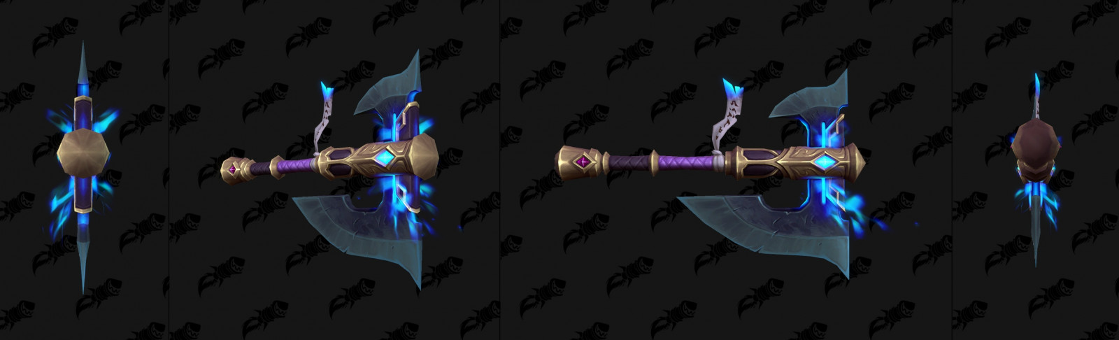 WoW Midnight Waffenmodell Zweihandaxt