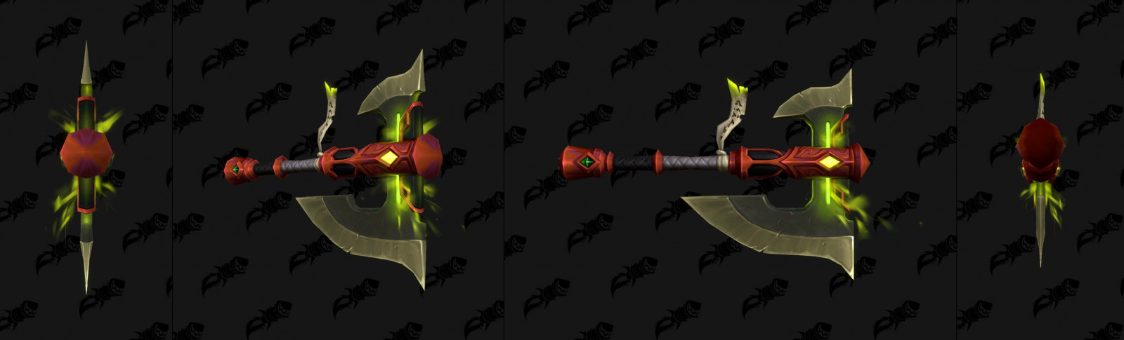 WoW Midnight Waffenmodell Zweihandaxt
