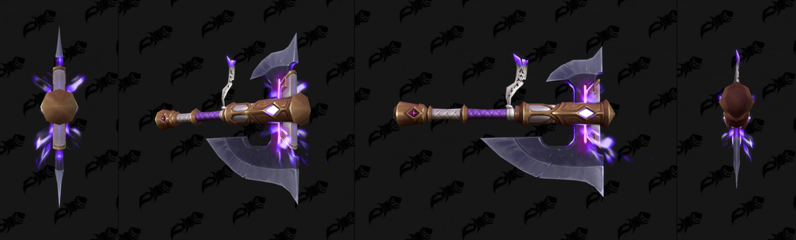WoW Midnight Waffenmodell Zweihandaxt