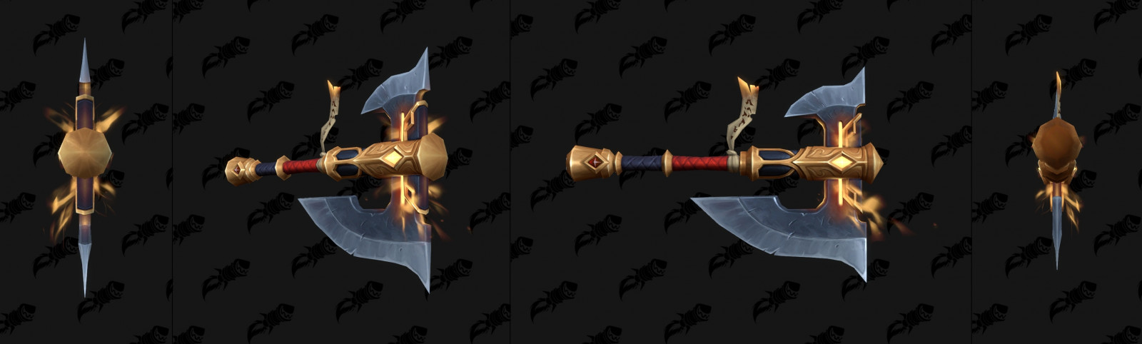 WoW Midnight Waffenmodell Zweihandaxt