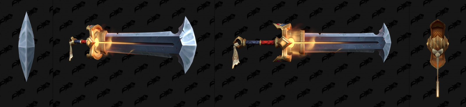 WoW Midnight Waffenmodell Zweihandschwert