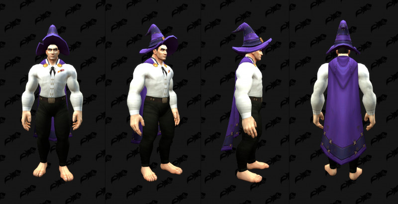 Sorcerer's Violet Raiment