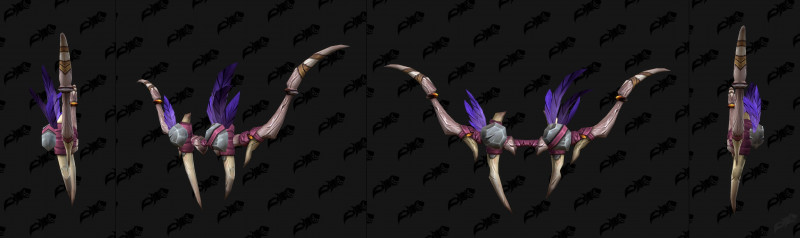 Amani Bow Purple Transmog