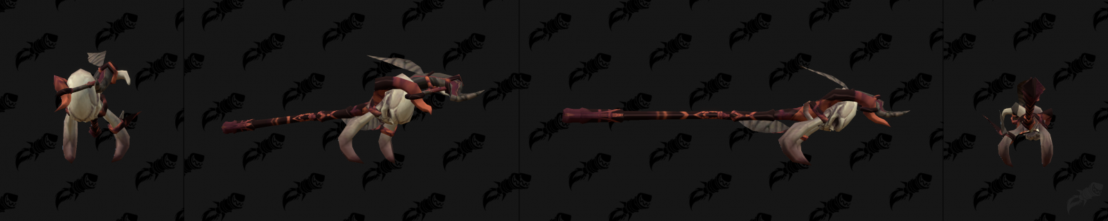 Amani Offhand Black and Orange Transmog