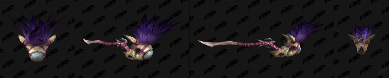 Amani 2H Staff Purple Transmog