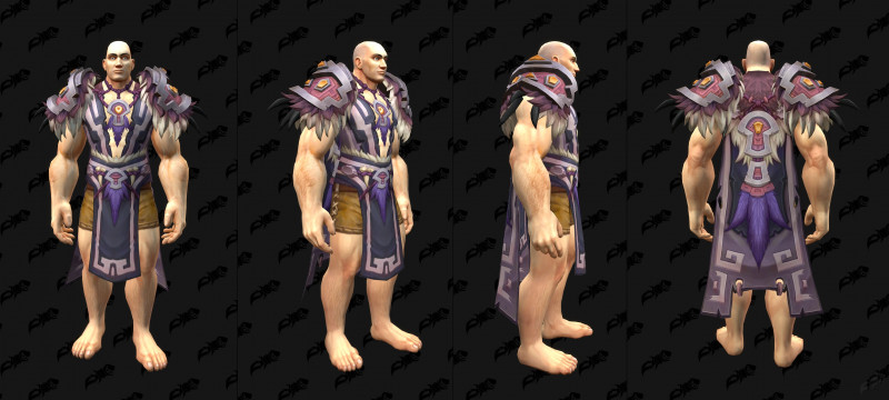 Purple Zul'Aman Outdoor Armor Set
