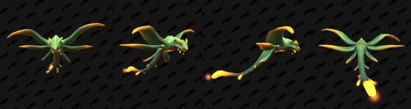Baby Sporebat Variant Green