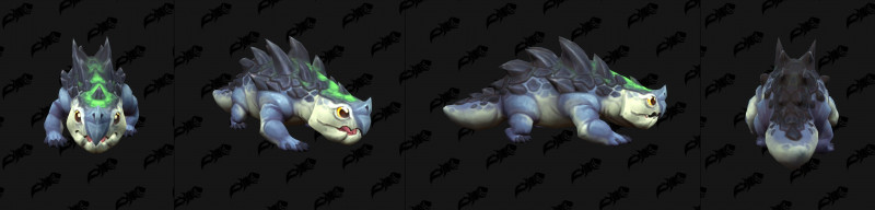 Baby Snap Lizard Variant Blue
