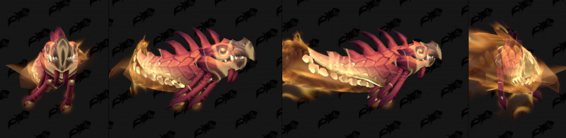 Baby Mana Wyrms Variant Red