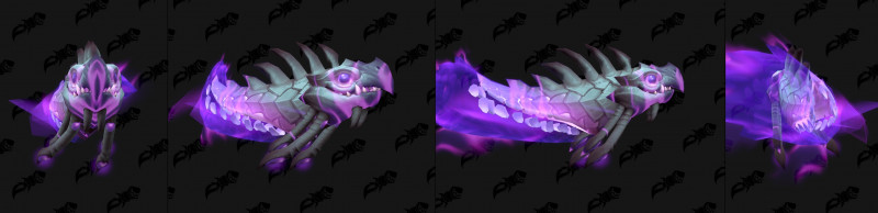 Baby Mana Wyrms Variant Purple