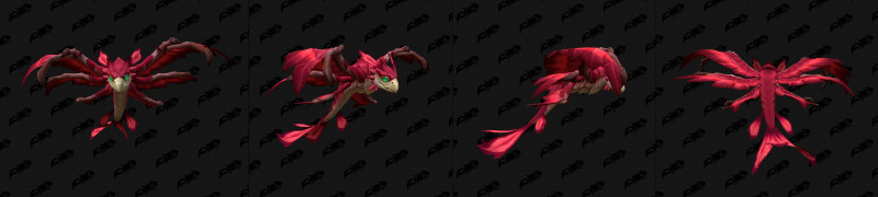 Baby Dragonhawk Variant Red