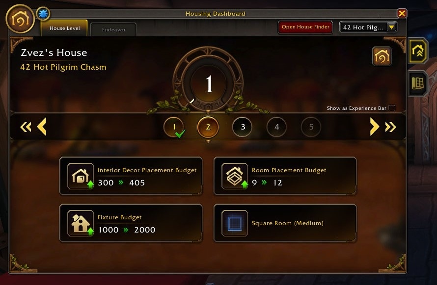 Обзор жилья для игроков в World of Warcraft Midnight 14 Панель управления жильем