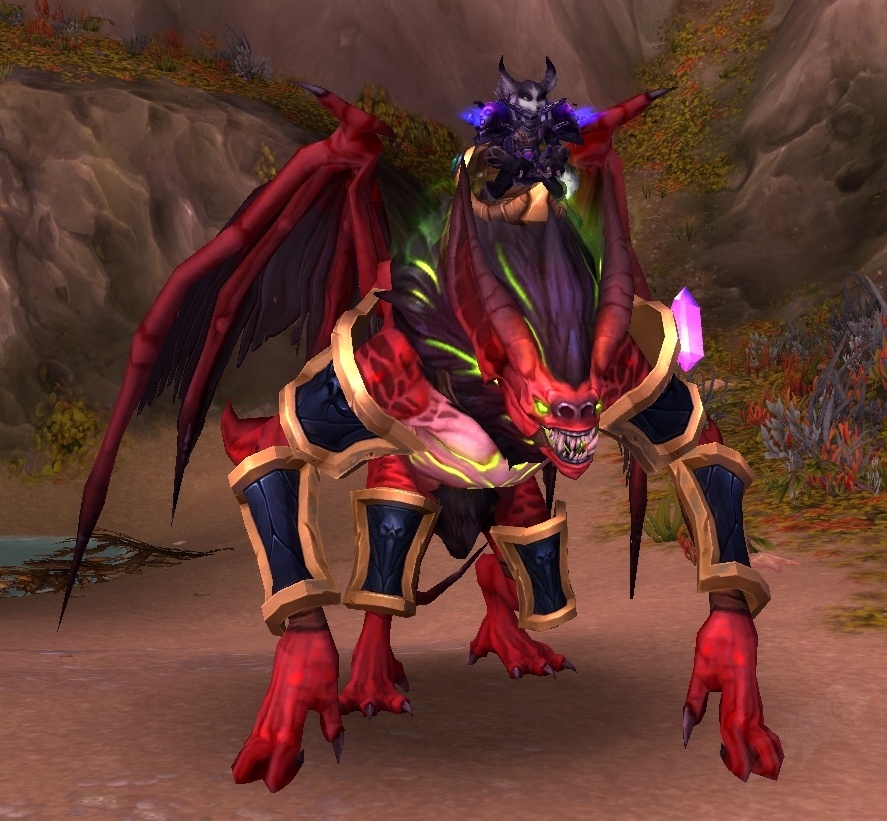 Fel Bat Reins of the Bloodhunter Fel Bat - Item - 12.0.0 PTR