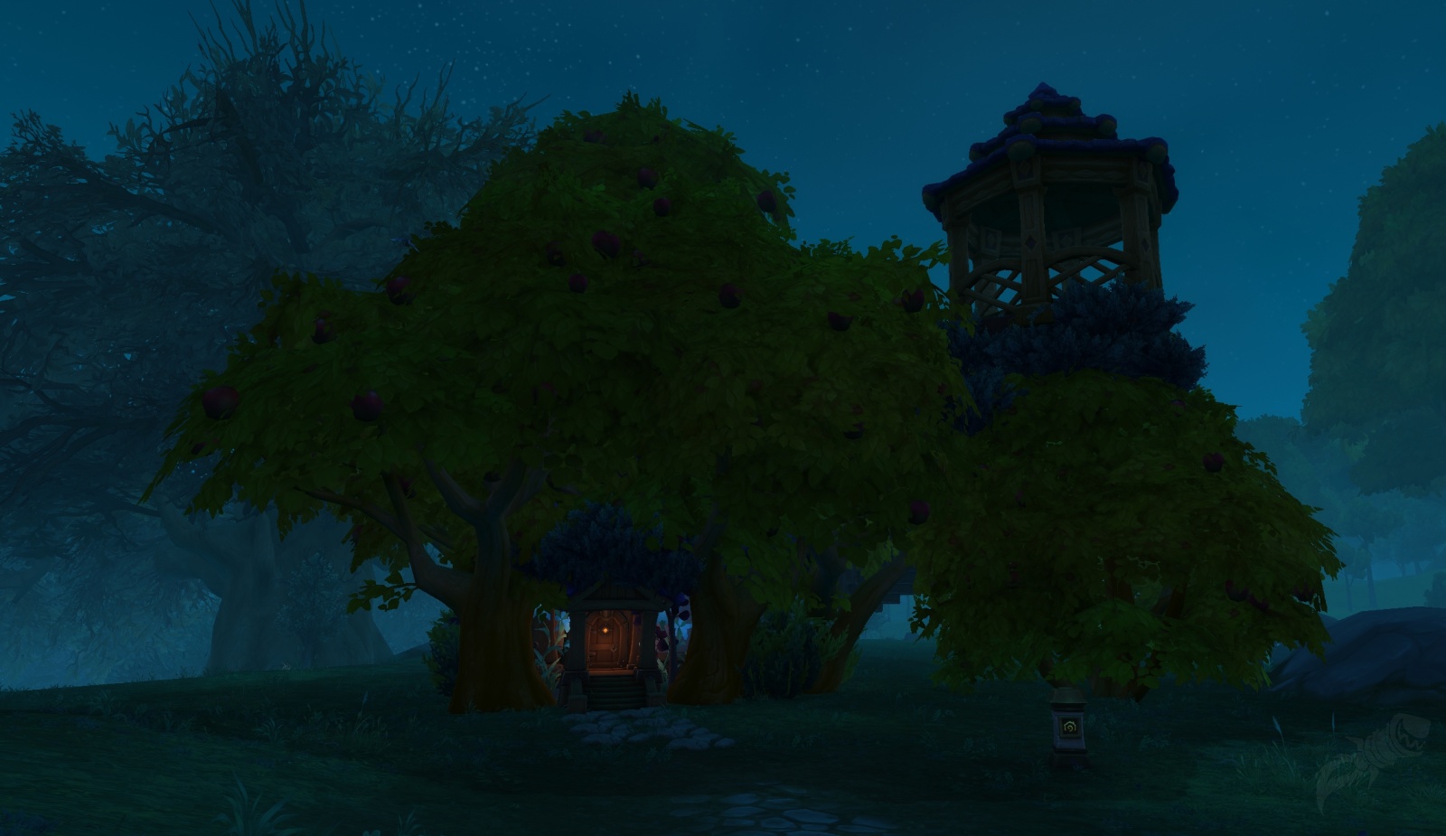 Night Elf / Druid tree house - World of Warcraft