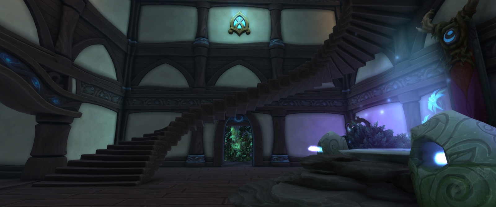 Night Elf / Druid tree house - World of Warcraft
