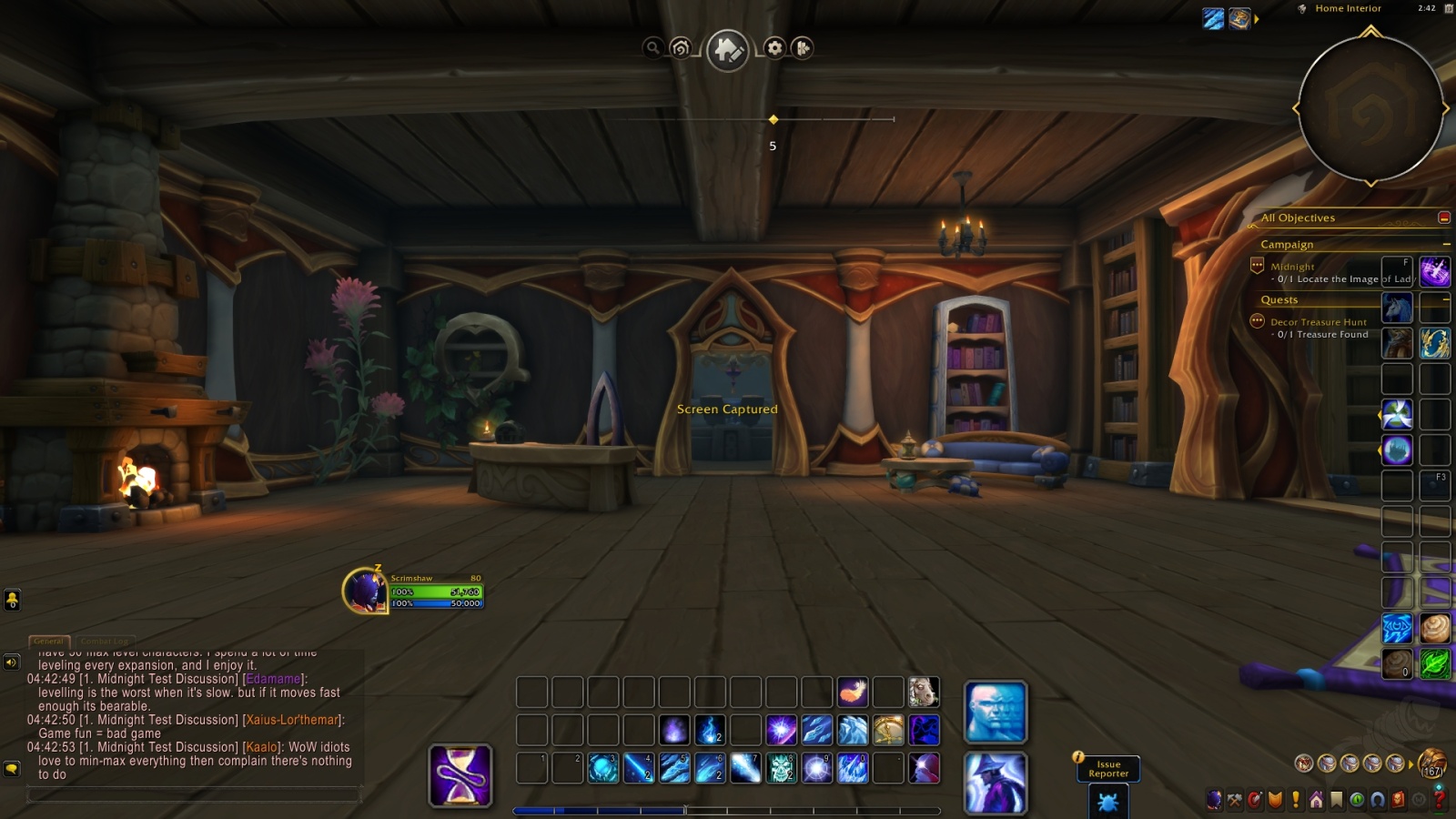 Interiors available off the bat - World of Warcraft