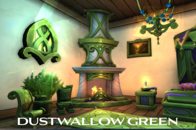 dustwallow green housing dye