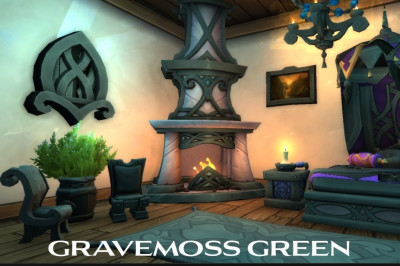 gravemoss green housing dye