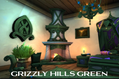grizzly hills green housing dye