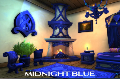 midnight blue housing dye