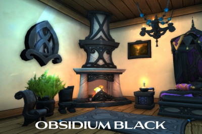 obsidium black housing dye
