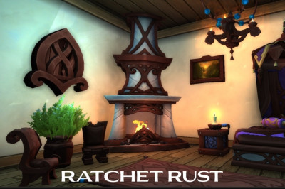 ratchet rust housing dye