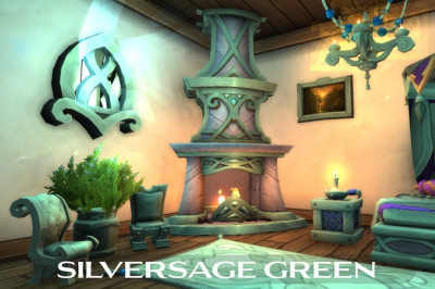 silversage green housing dye
