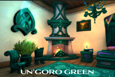 ungoro green housing dye
