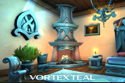 vortex teal housing dye