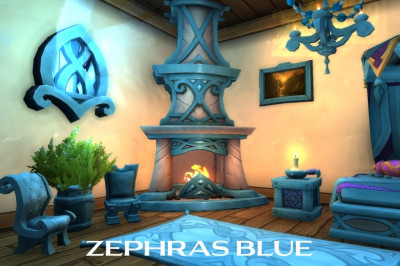 zephras blue housing dye