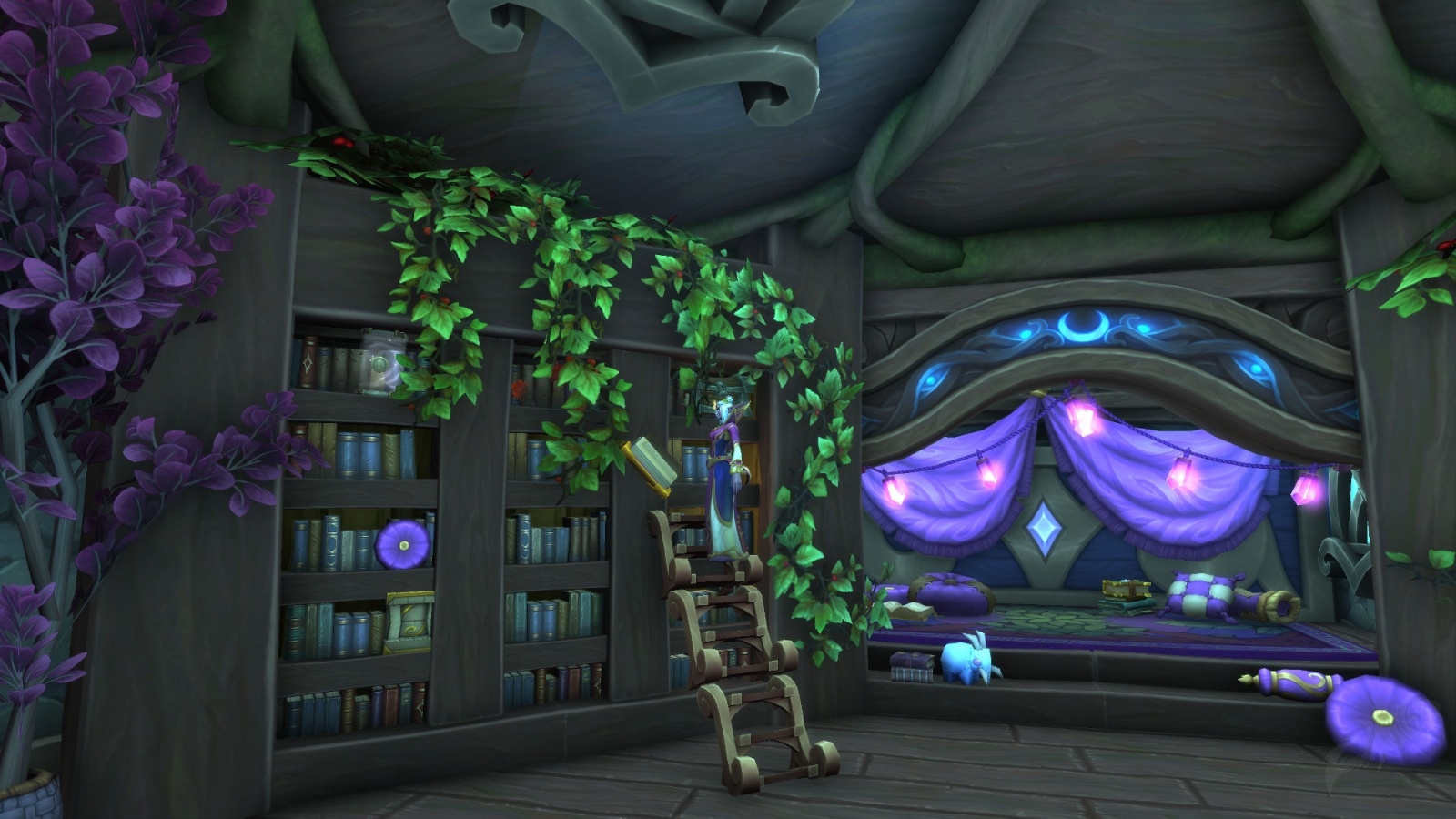 The Crescent Grove Library World of Warcraft
