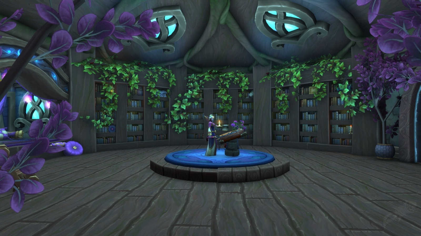 The Crescent Grove Library World of Warcraft