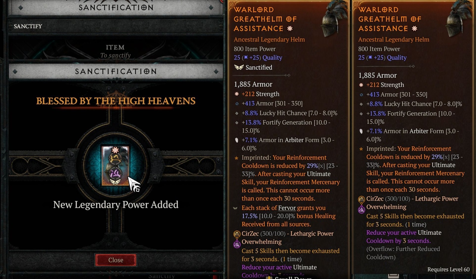 Гайд по божественным дарам и освящению в Diablo 4