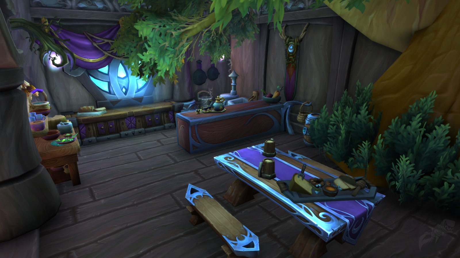 Night Elf Druid treehouse 2.0 - World of Warcraft