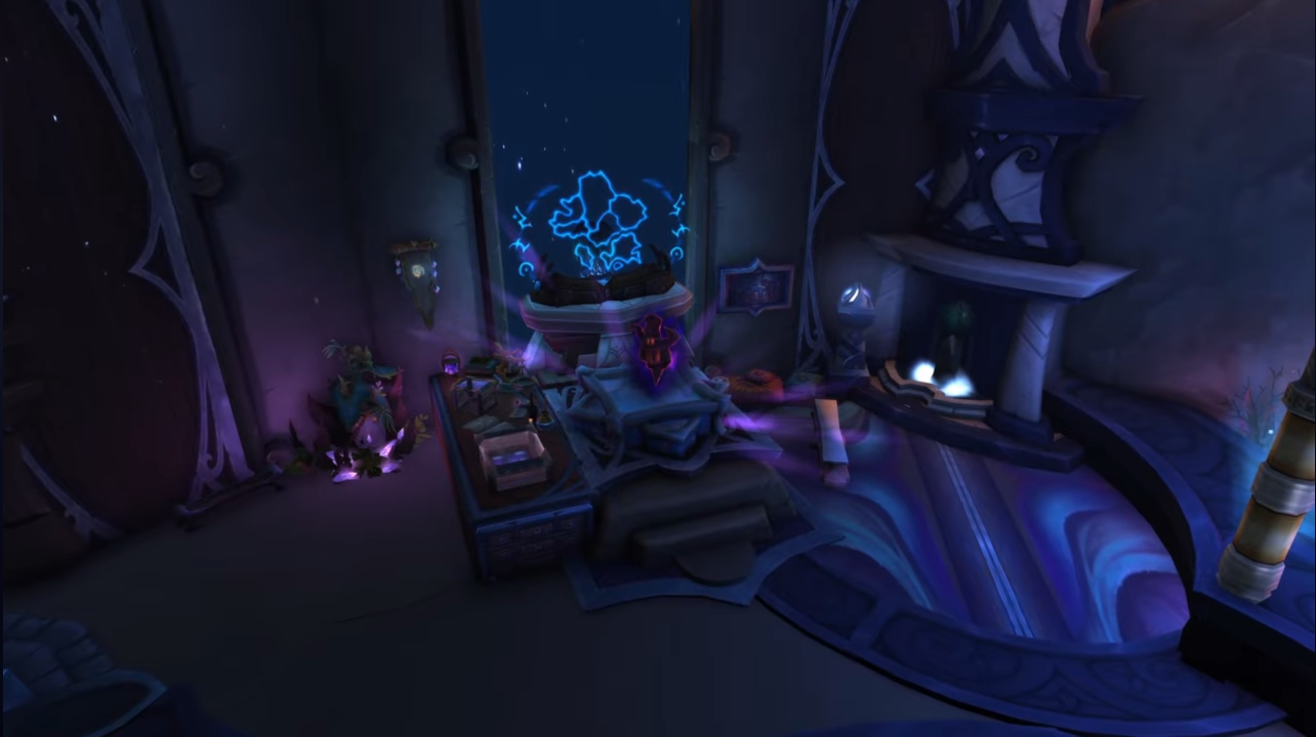 Зона для гадания в палате Азшары